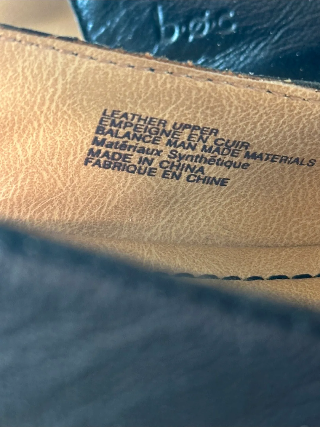 B.O.C. Black Leather Flower Wedge Sandals - Size 8M image indicator(4)