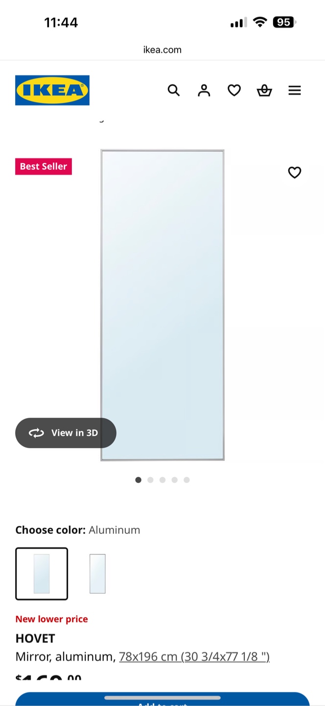 Ikea Hovet Mirror - photo 4