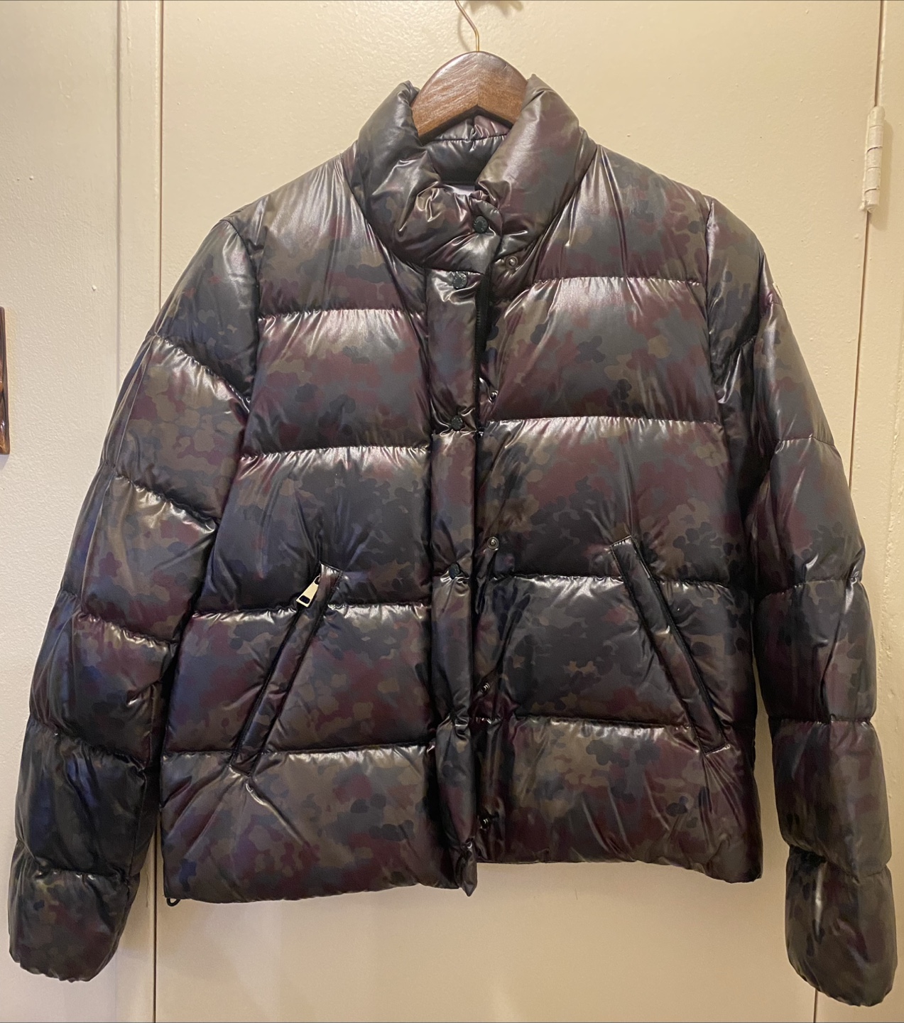 Moncler Camo Puffer Jacket unisex