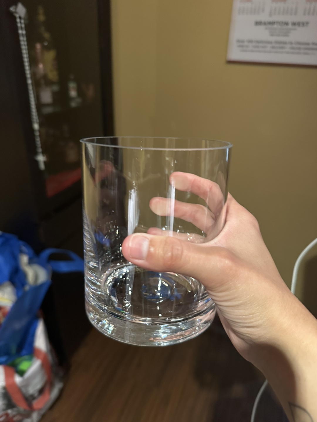 Clear  Glass u can use it for anything