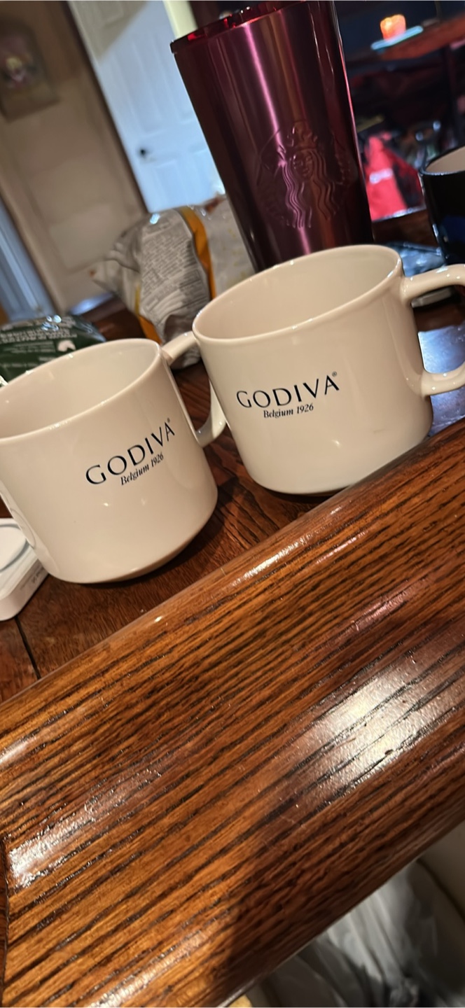 Godiva Belgium 1926 White Mug