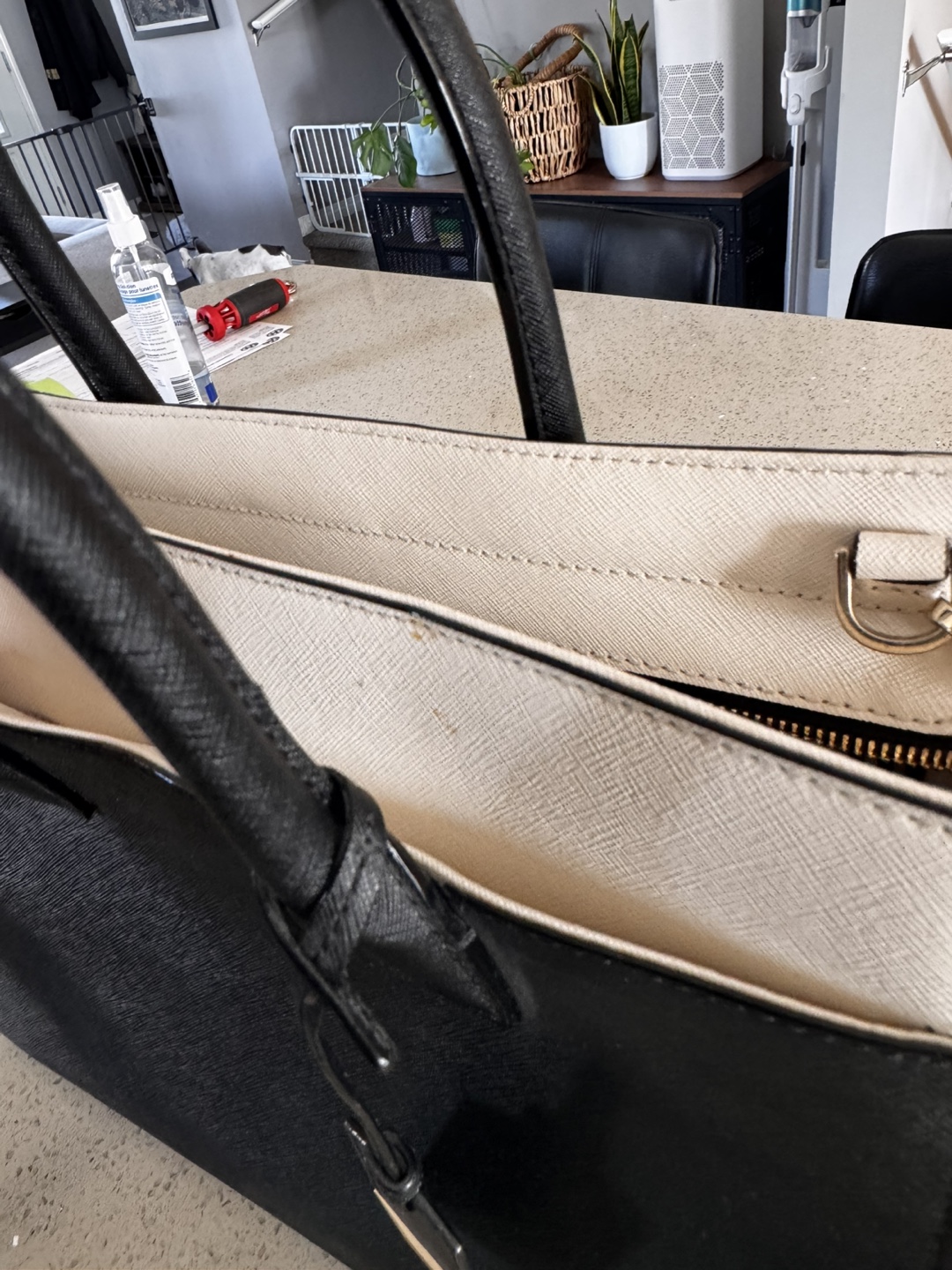 Black and white Kate Spade tote bag - photo 3