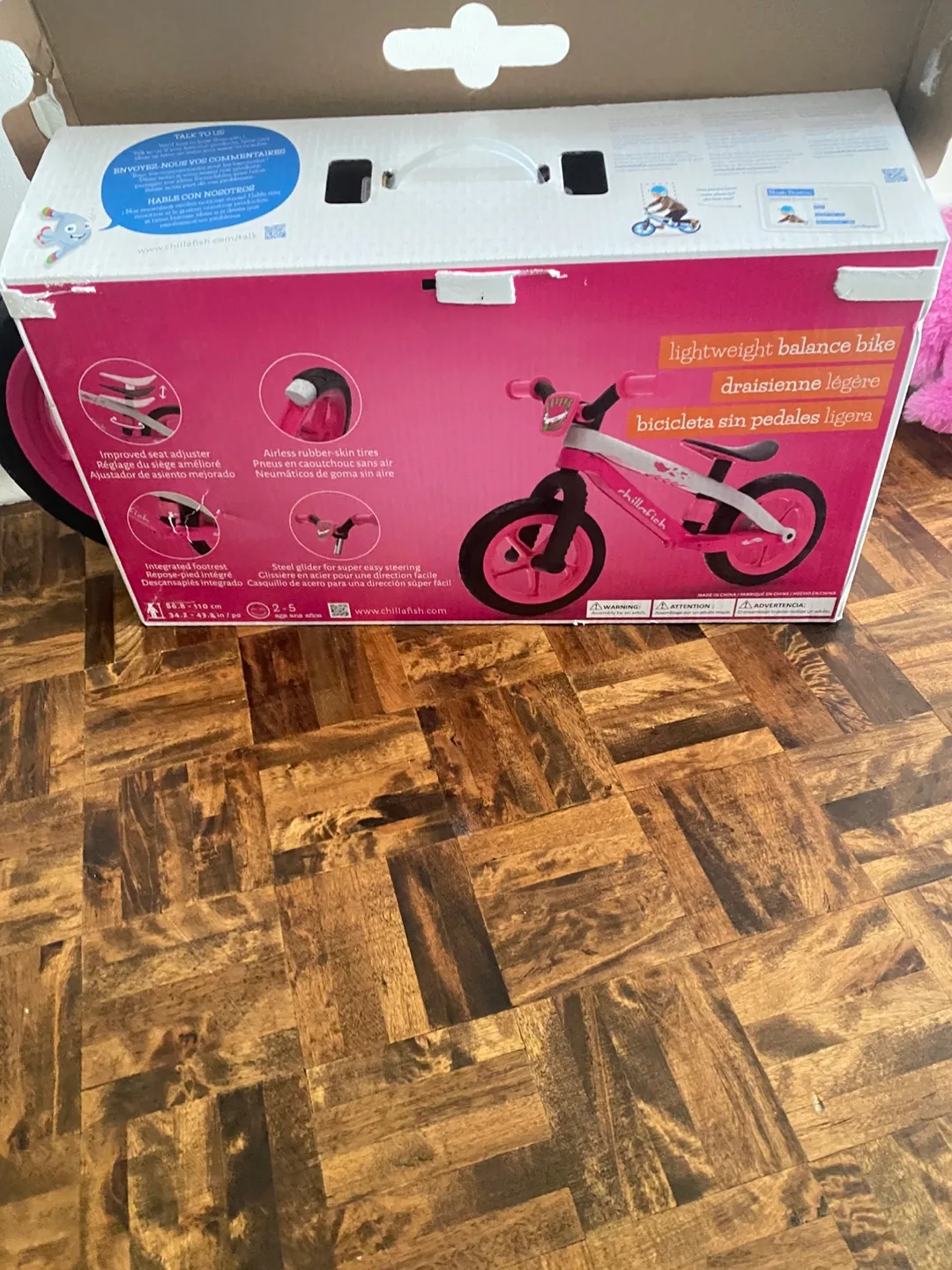 Chillafish BMXie Lightweight Balance Bike - New in Box! thumbnail