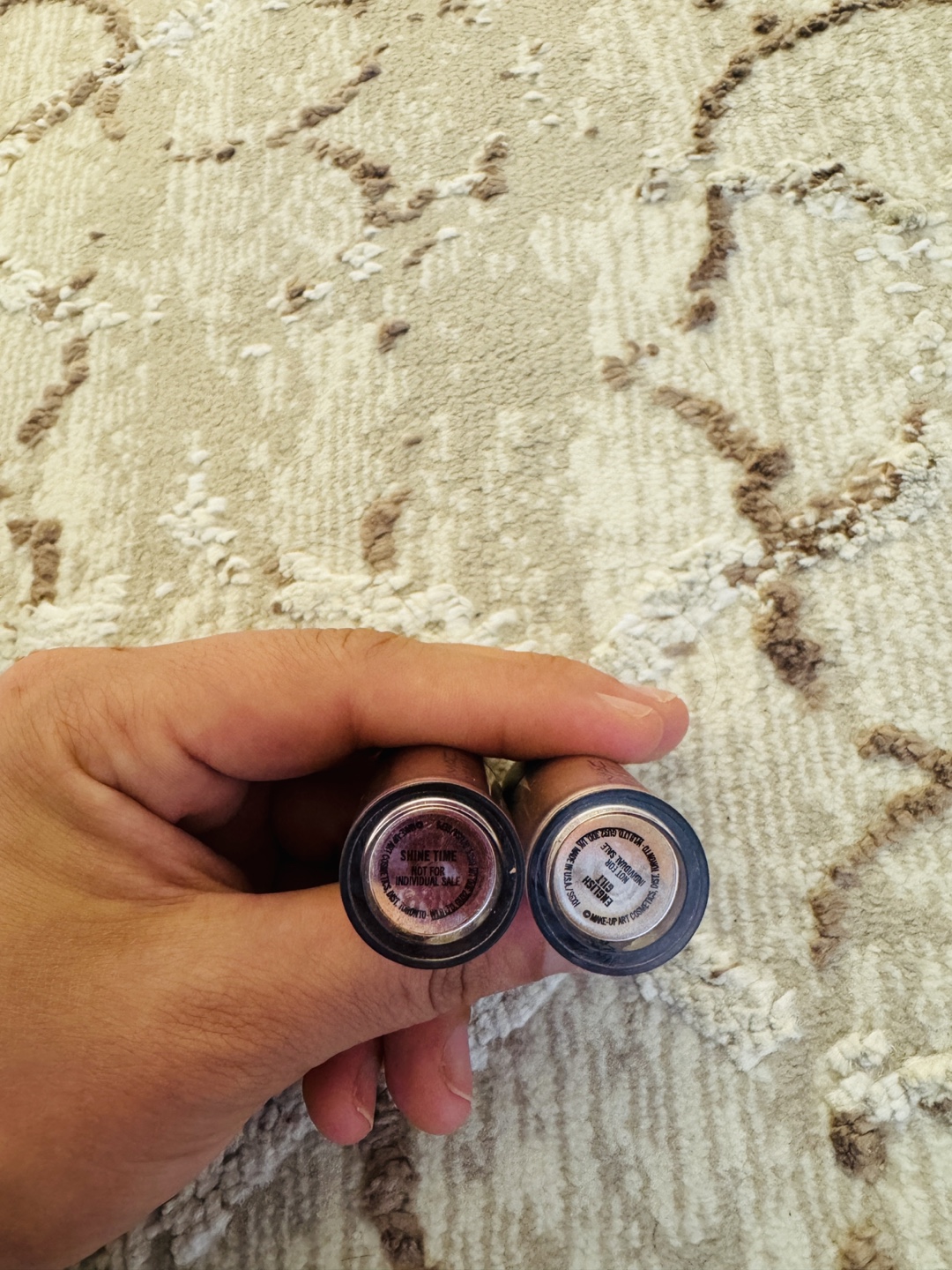 MAC Pigment Shine Time & English Gilt brand new - photo 2