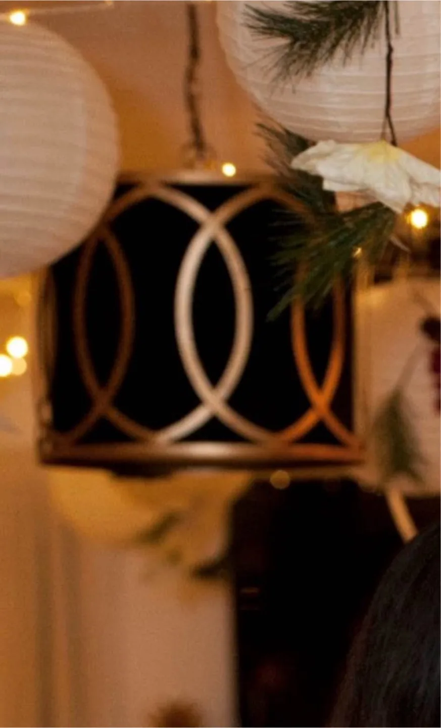 Pendant Lamp with Black Shade thumbnail