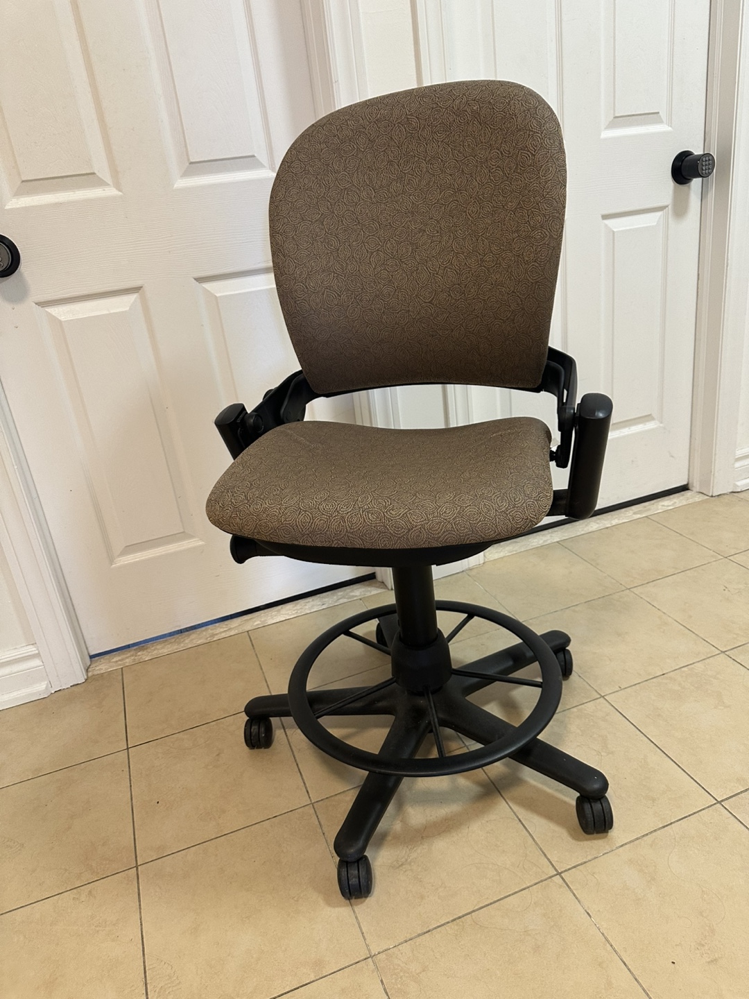 Steelcase Drafting Chair - Brown