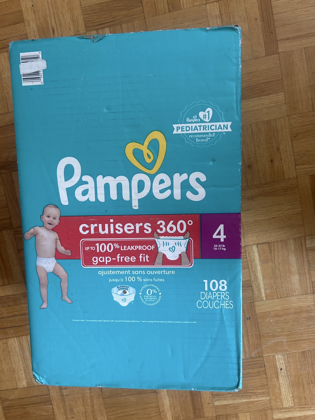 Pampers Cruisers 360° Size 4 (10-17 kg) - photo 2