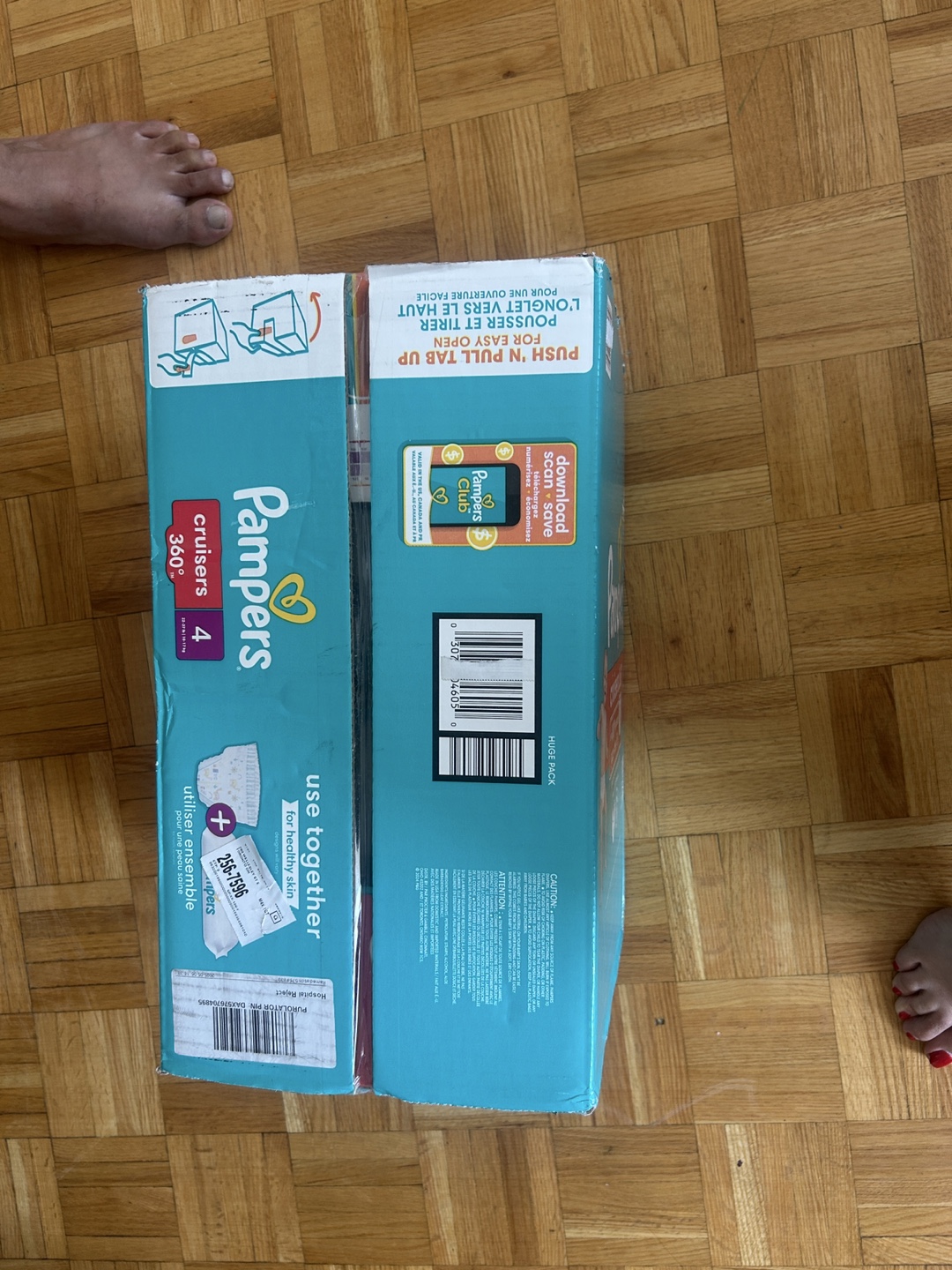 Pampers Cruisers 360° Size 4 (10-17 kg)