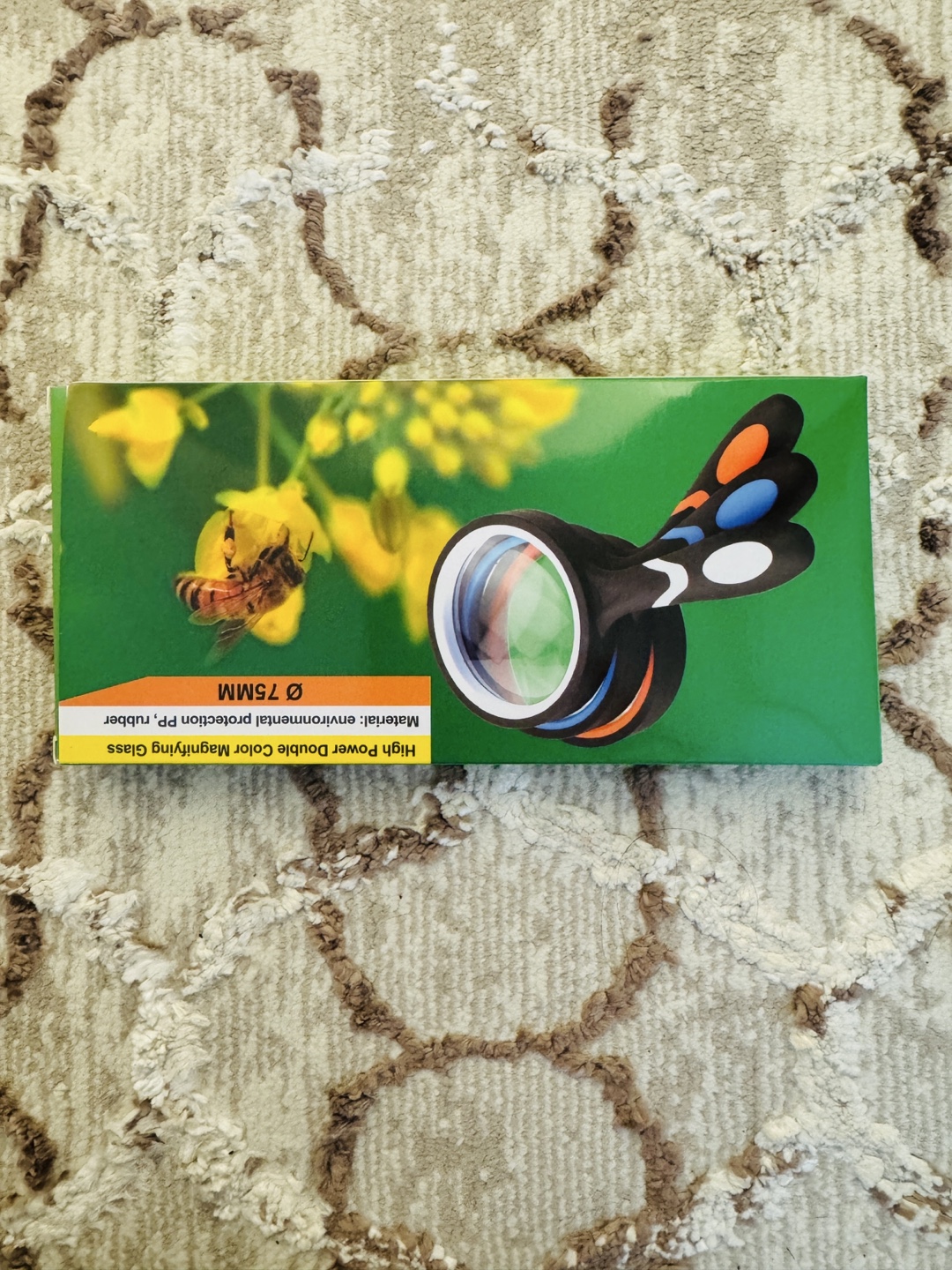 High Power Double Color Magnifying Glass