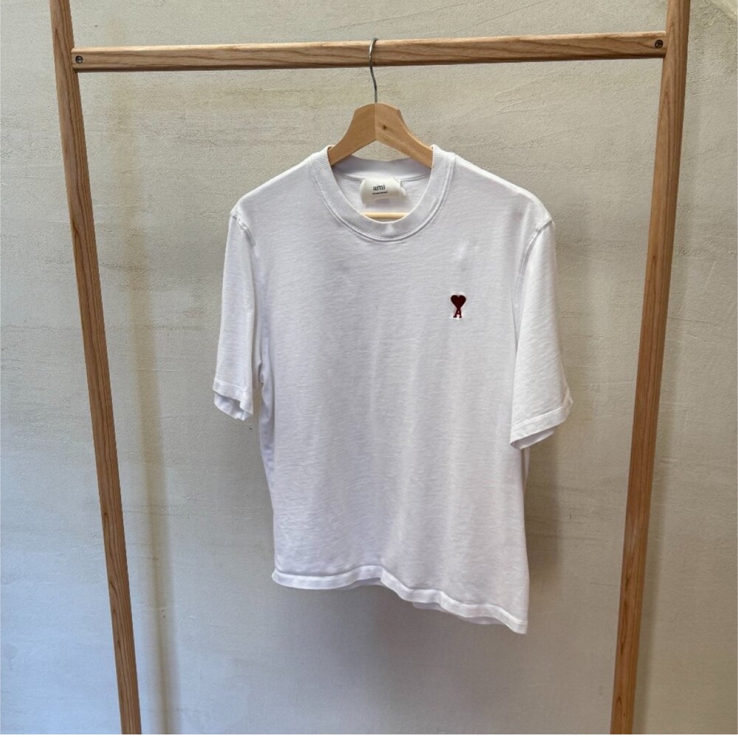 Ami Paris White T-Shirt