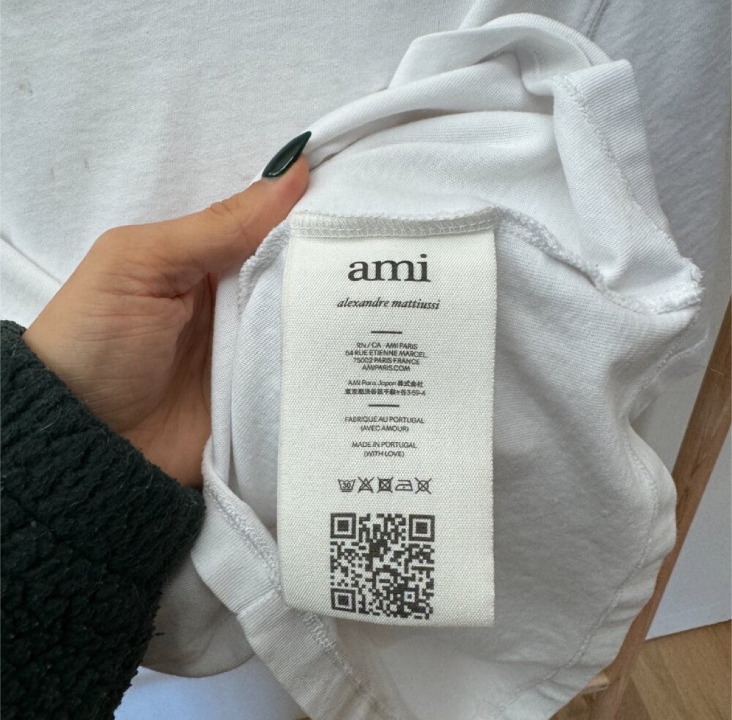 Ami Paris White T-Shirt - photo 3