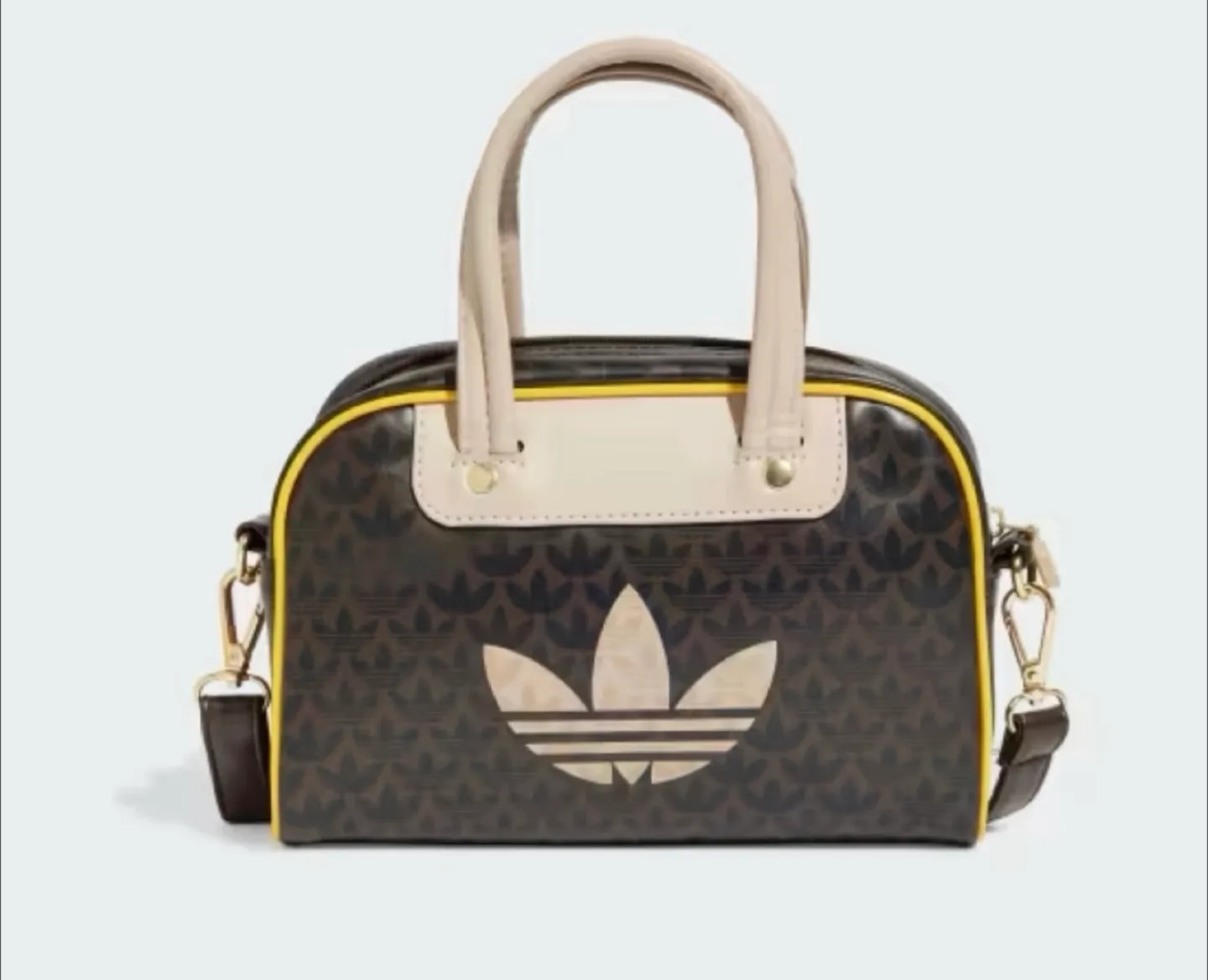 Adidas Monogram Mini bowling  Bag -Dark Brown( Price is Firm) image indicator(2)