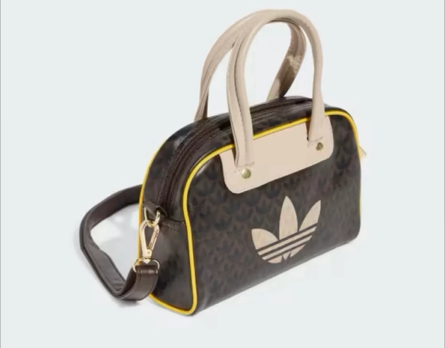 Adidas Monogram Mini bowling  Bag -Dark Brown( Price is Firm) image indicator(3)