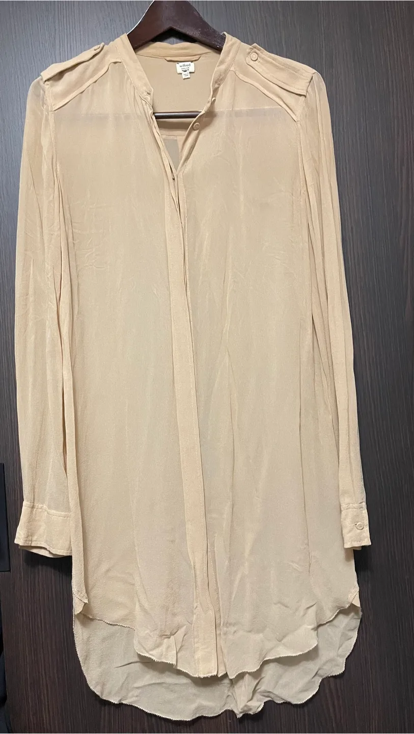 3 Bundle: Wilfred Silk dresses & ASOS Ribbed long dress image indicator(3)