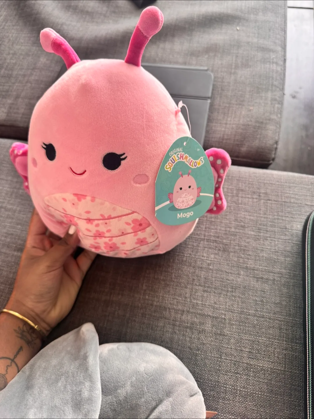 Squishmallows Mogo Pink Ladybug Plush image indicator(2)