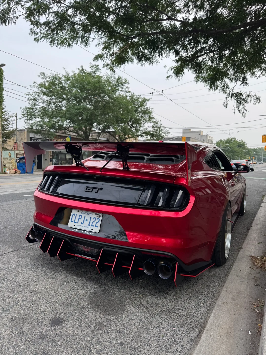 Mustang Gt custom rear diffuser (aero kit) thumbnail