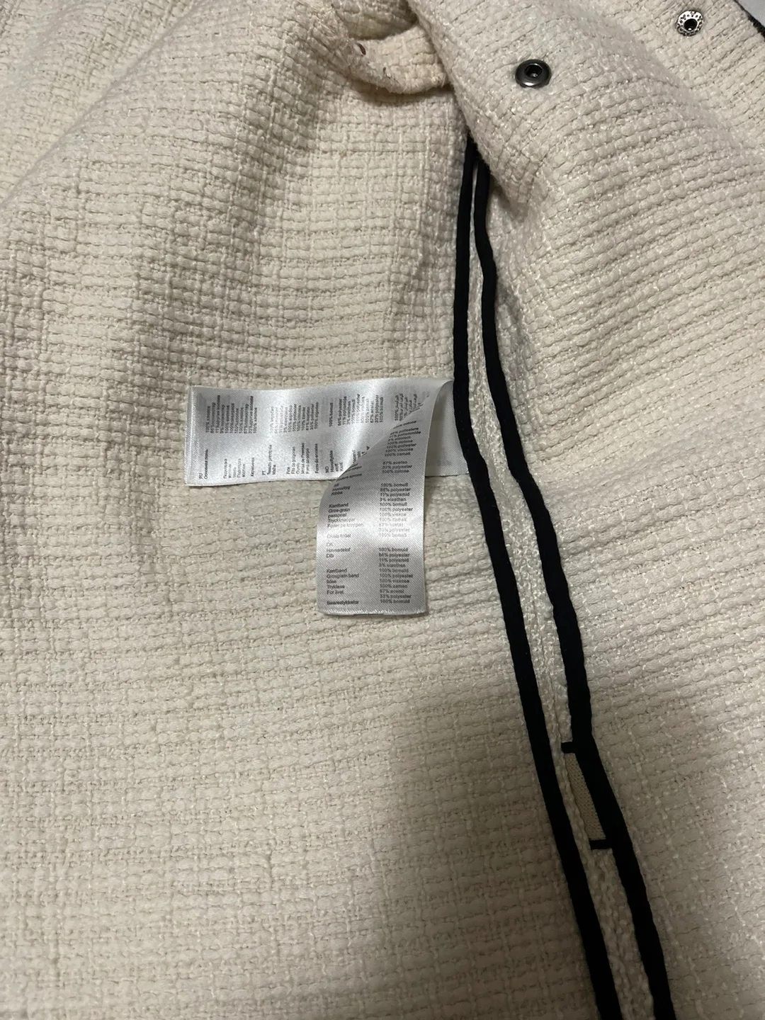 Maje Tweed Cardigan Size 36 image indicator(4)