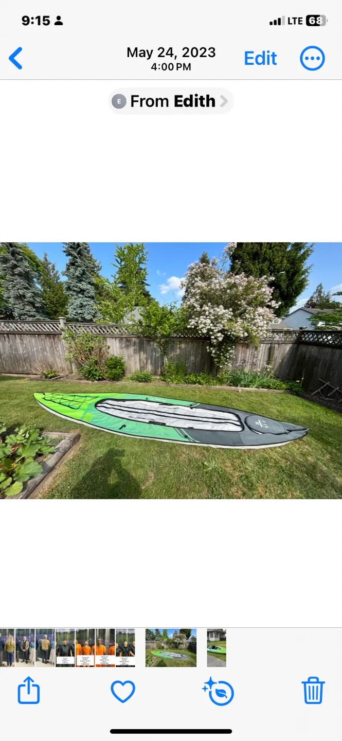 Two-Person Kayak - Green & Grey image indicator(2)