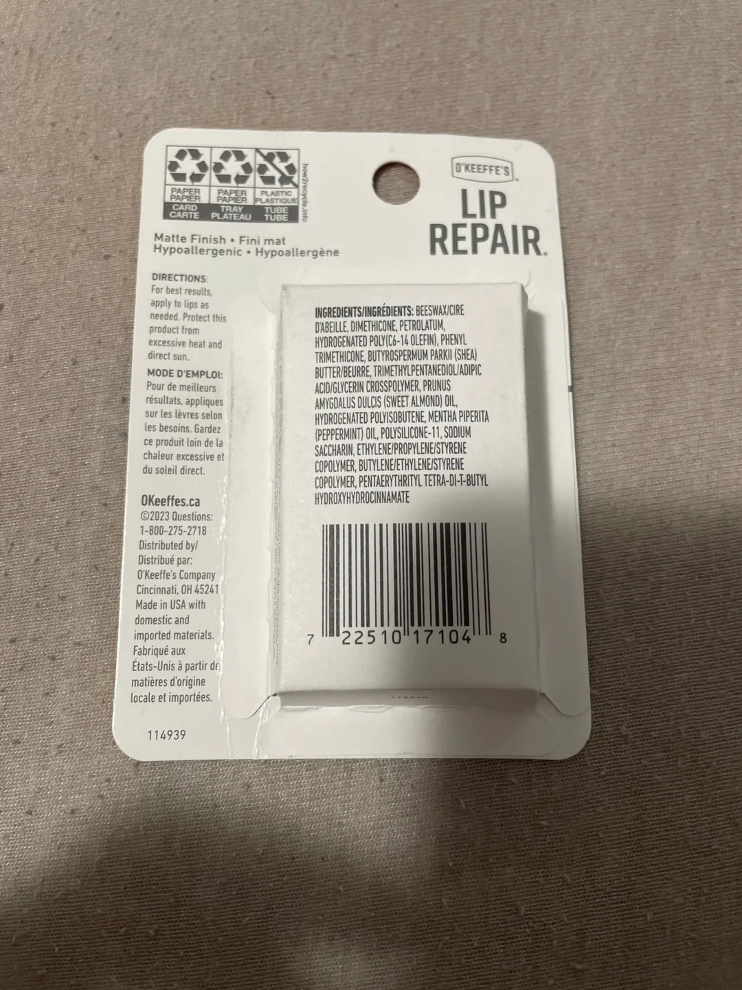 New O'Keeffe's Lip Repair Balm (2 sticks) image indicator(2)