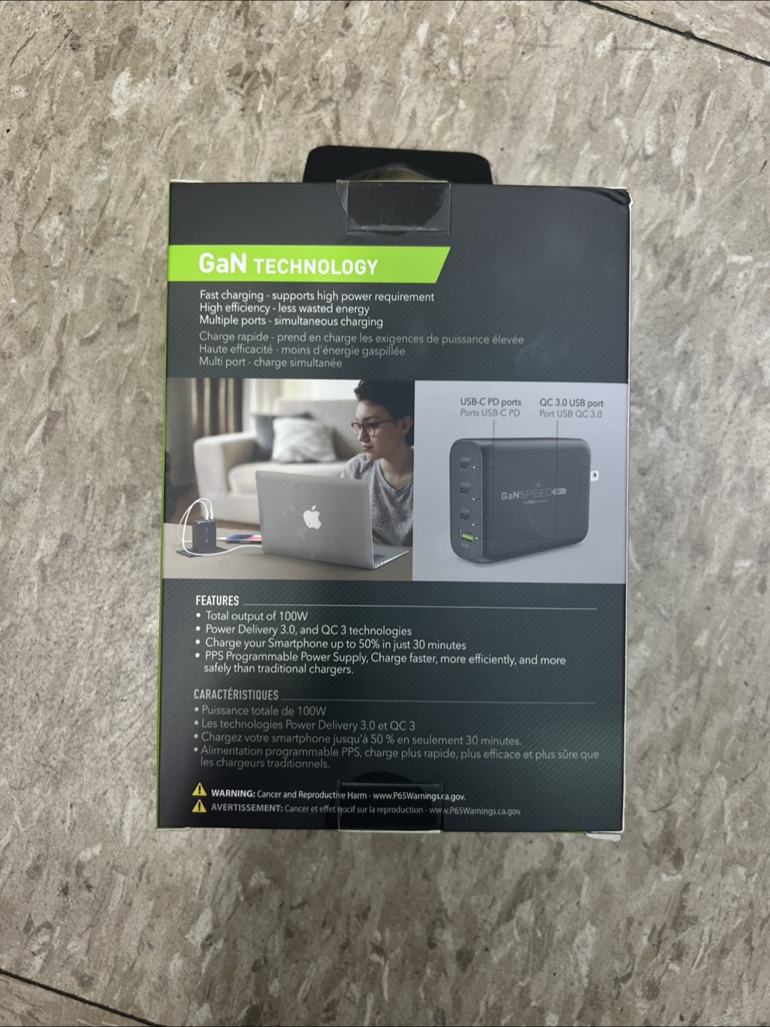 Digipower GaNSPEED 100W Charger - Super Fast & Compact - photo 2
