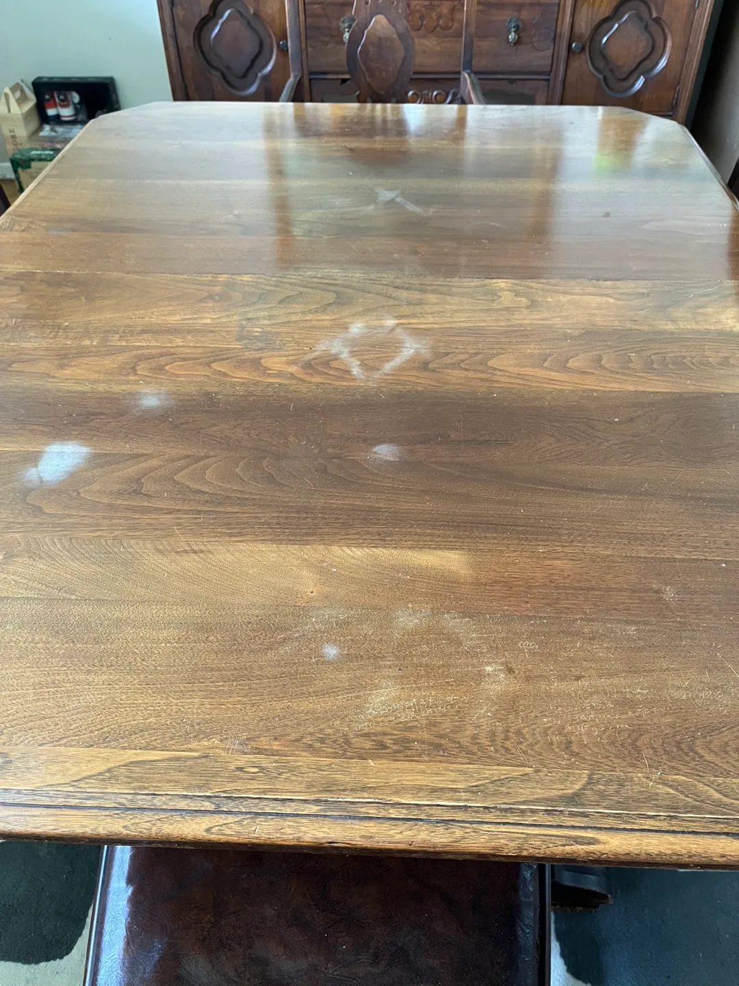 Antique Dining Table and Chairs image indicator(2)