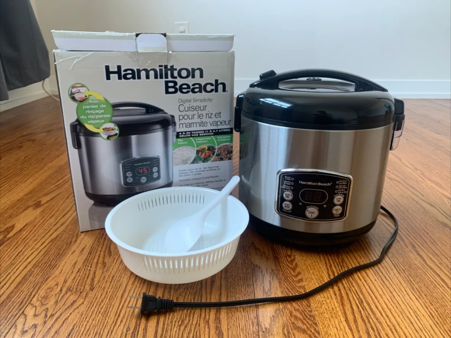 Hamilton Beach Digital Simplicity Rice Cooker thumbnail