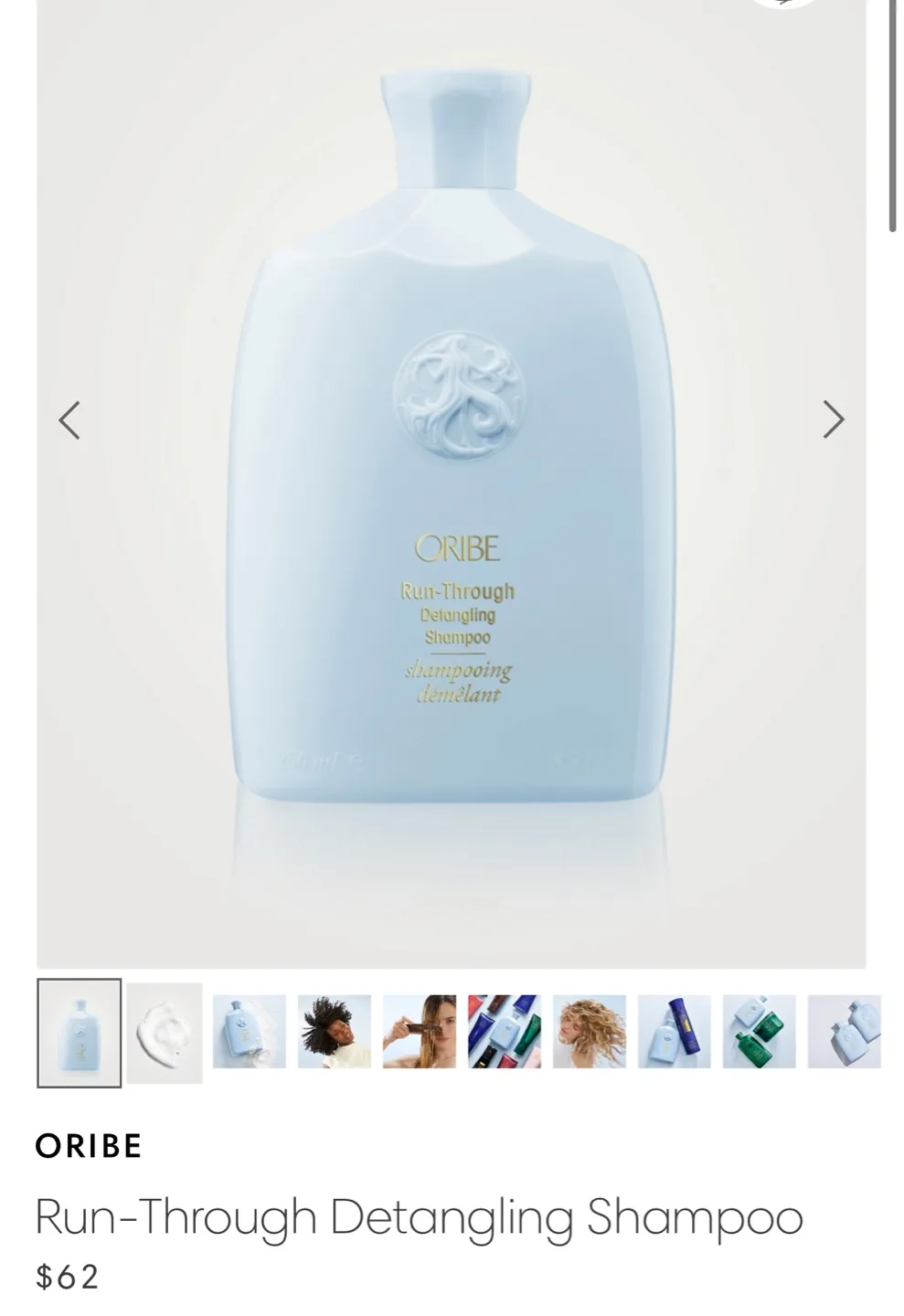 Oribe Run-Through Detangling Shampoo image indicator(2)