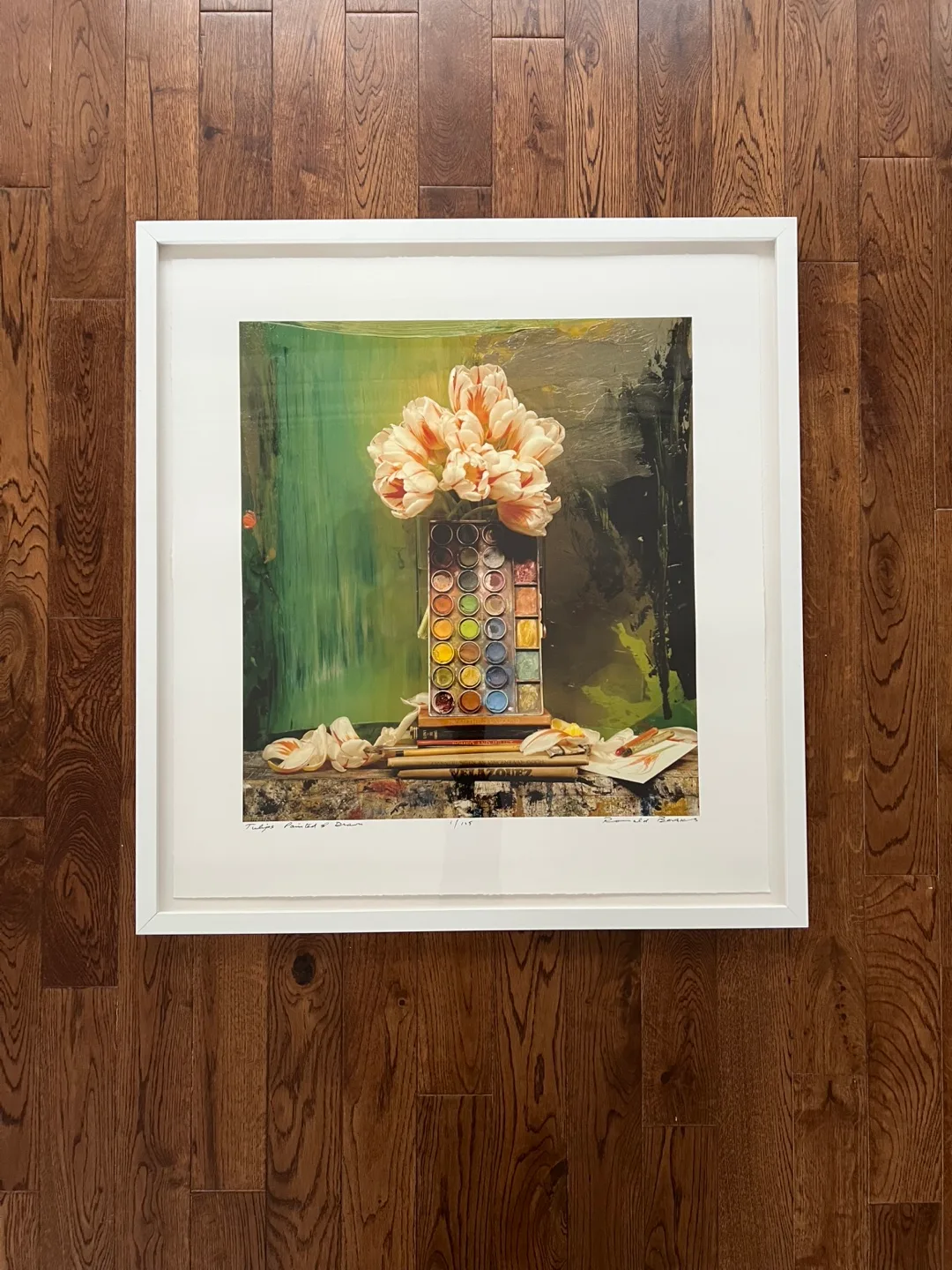 Tulips Painted And Drawn by Ronald Boaks - Limited Edition 1/125 thumbnail