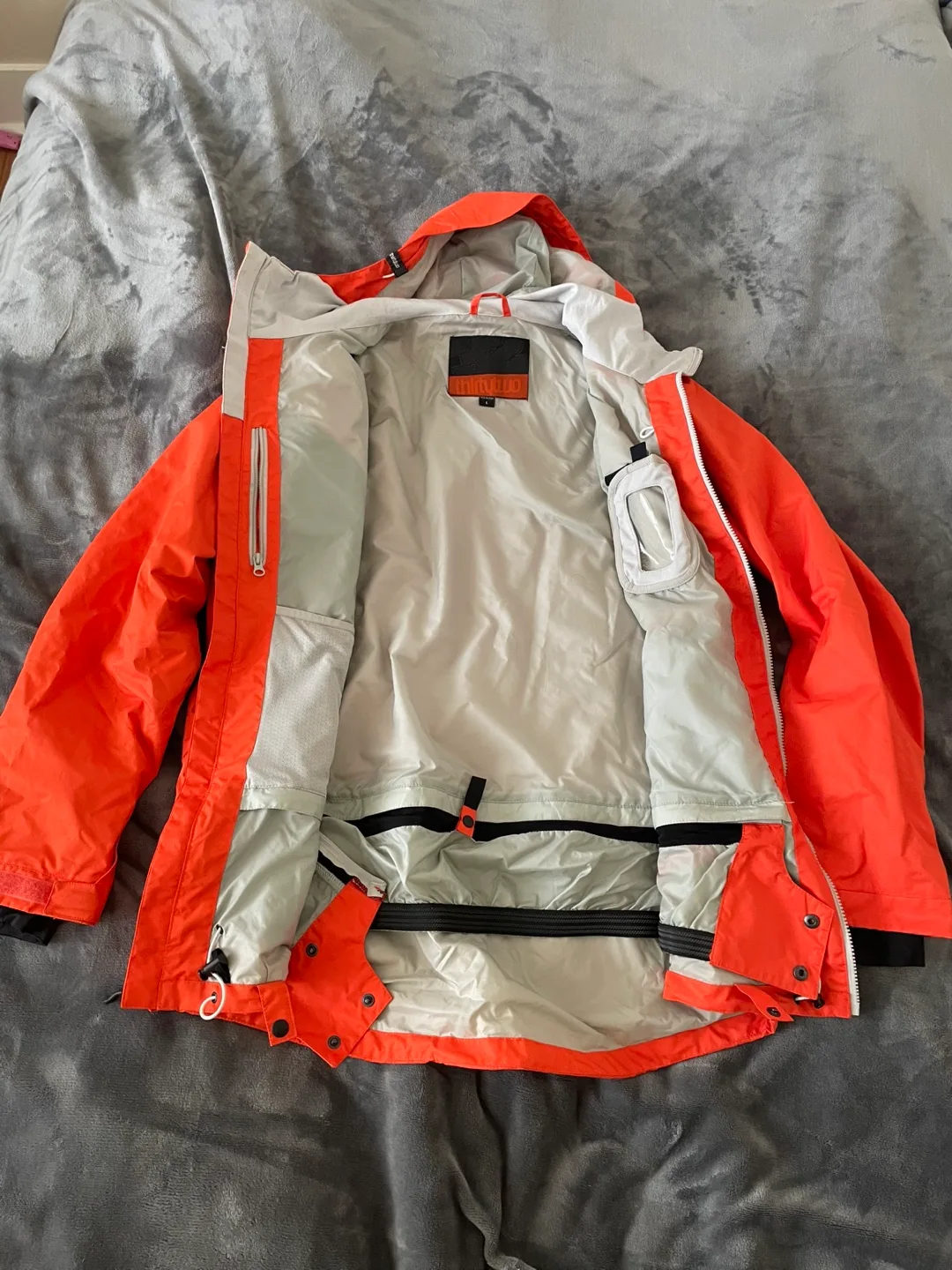 Nomis Orange Snow Pants & ThirtyTwo Jacket - Size L thumbnail