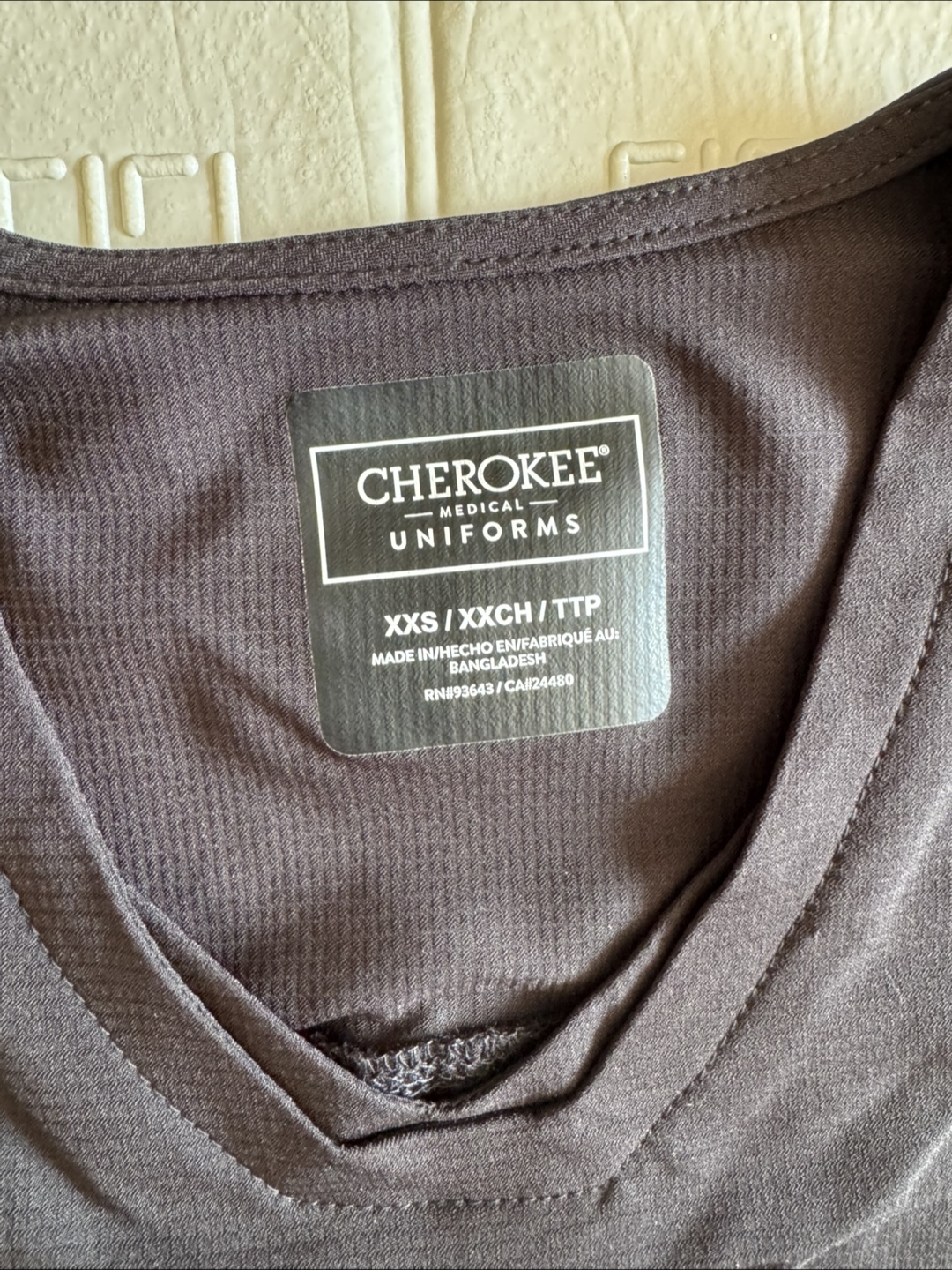 CHEROKEE scrubs top size XS - photo 5