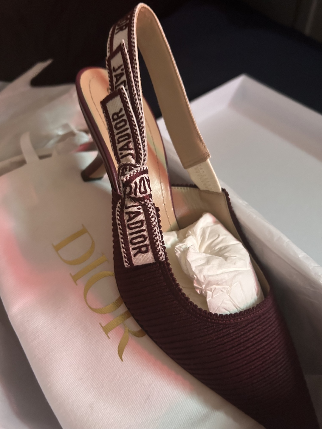 Dior J'Adior Slingback Pumps Size 37 - photo 5
