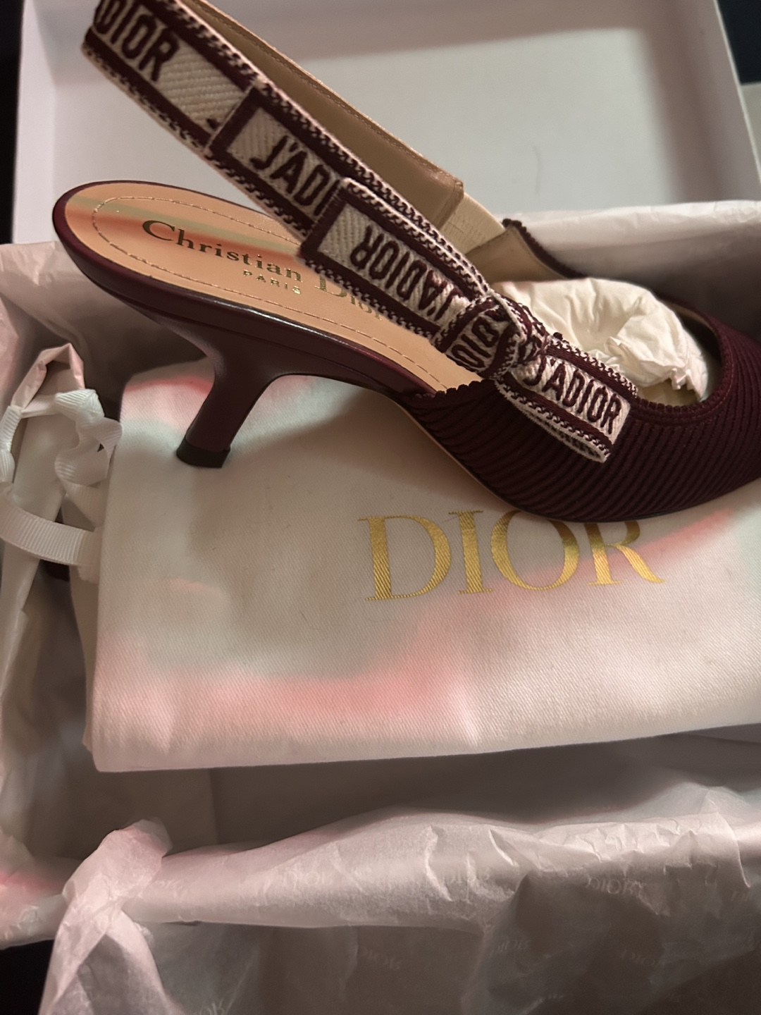 Dior J'Adior Slingback Pumps Size 37 - photo 4