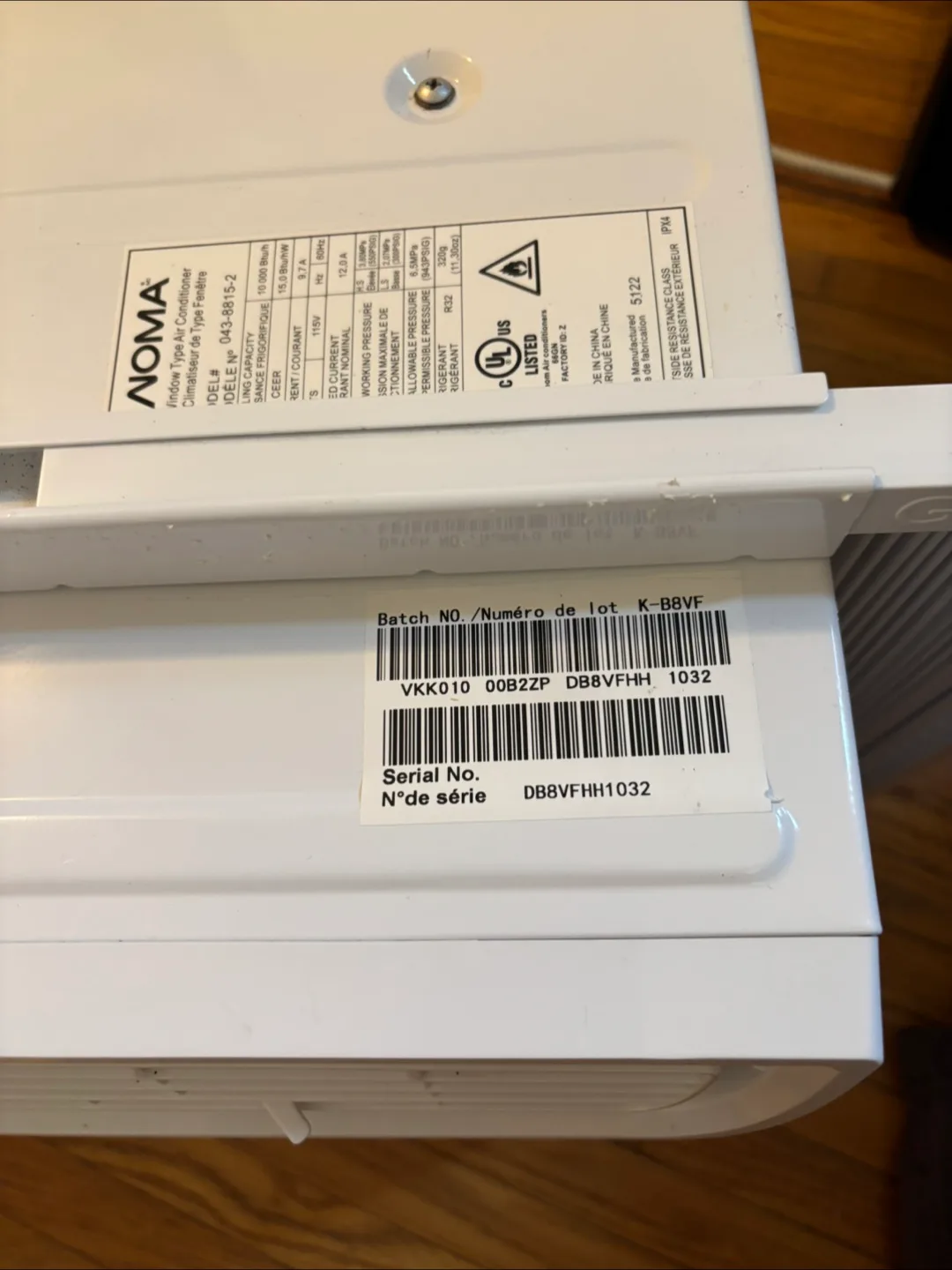 NOMA iQ 10,000-BTU Inverter Window Air Conditioner image indicator(3)