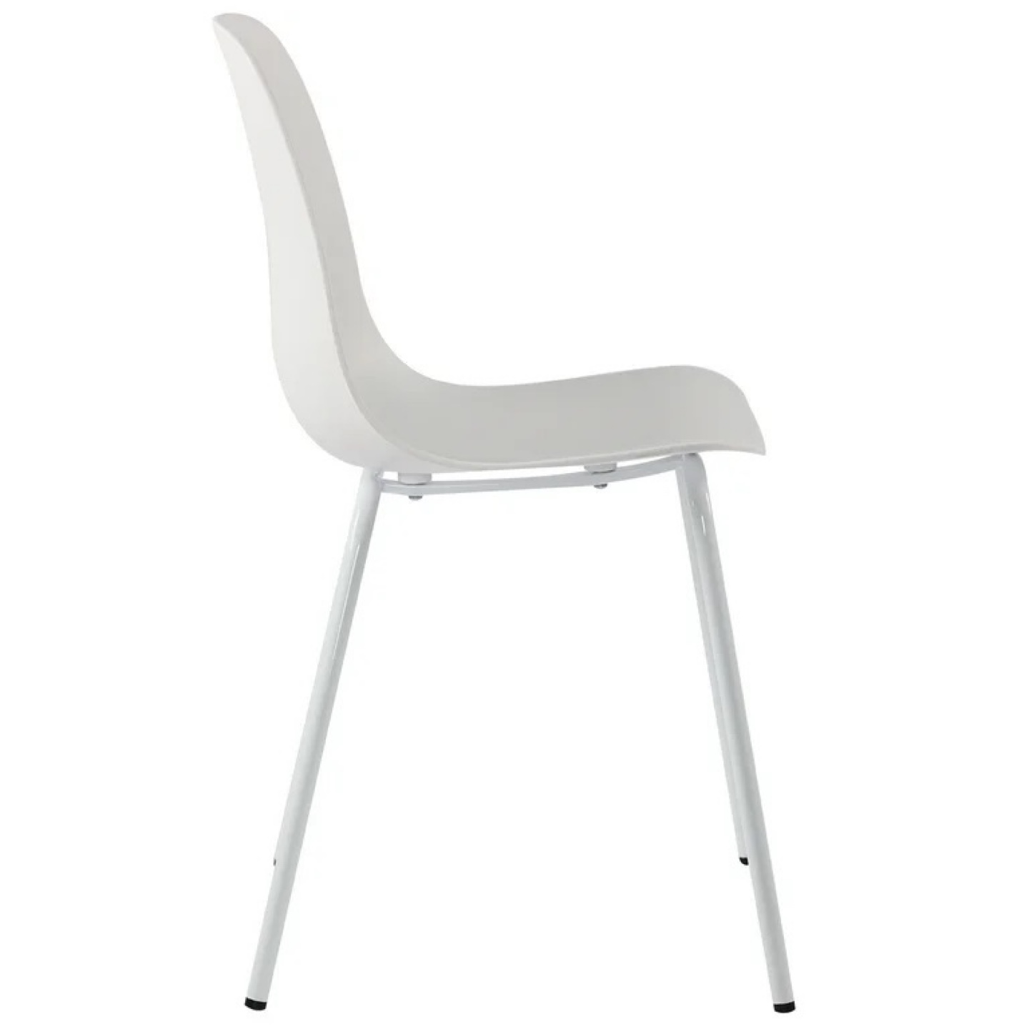 White Modern Dining Chair (Set of 4) - photo 2