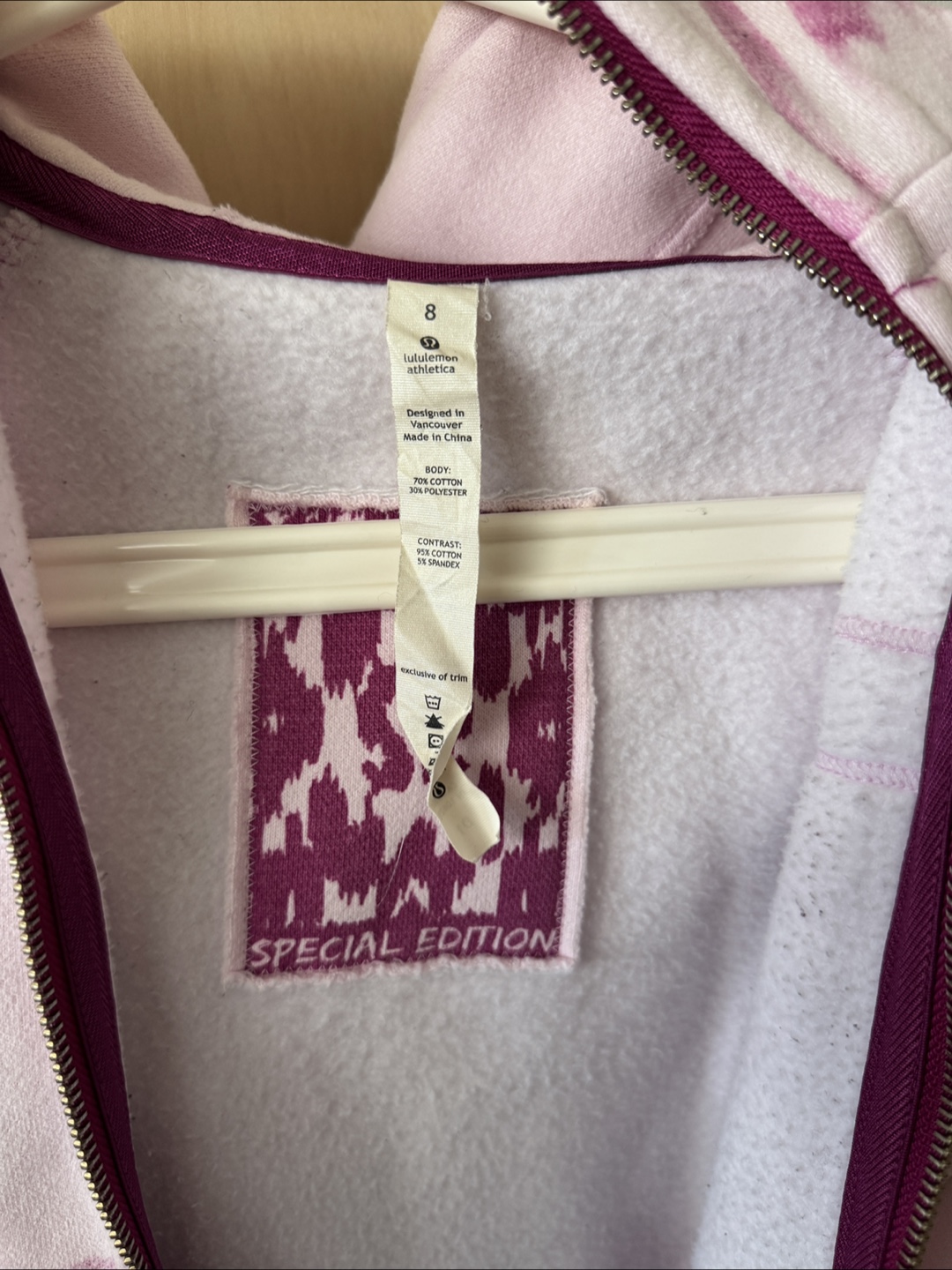 Lululemon Athletica Special Edition Hoodie - Size 8 - photo 2