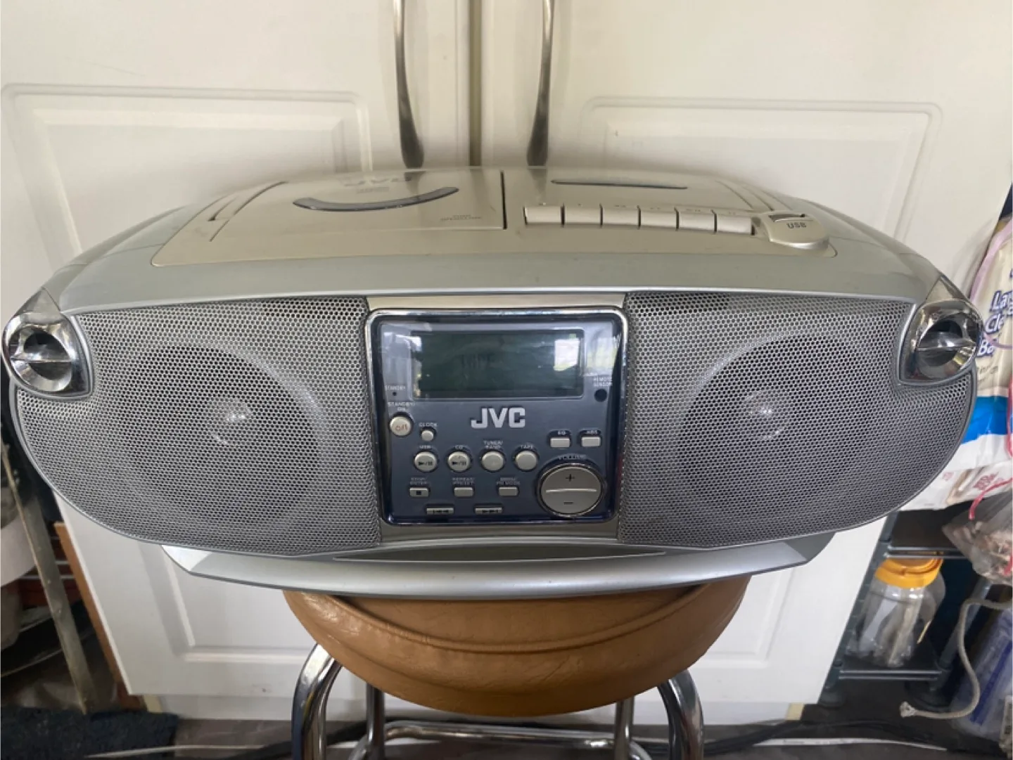 JVC Portable Radio Cassette Recorder and USB Player thumbnail