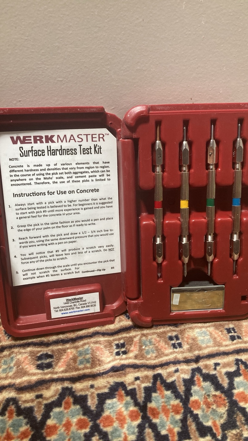 WerkMaster Surface Hardness Test Kit