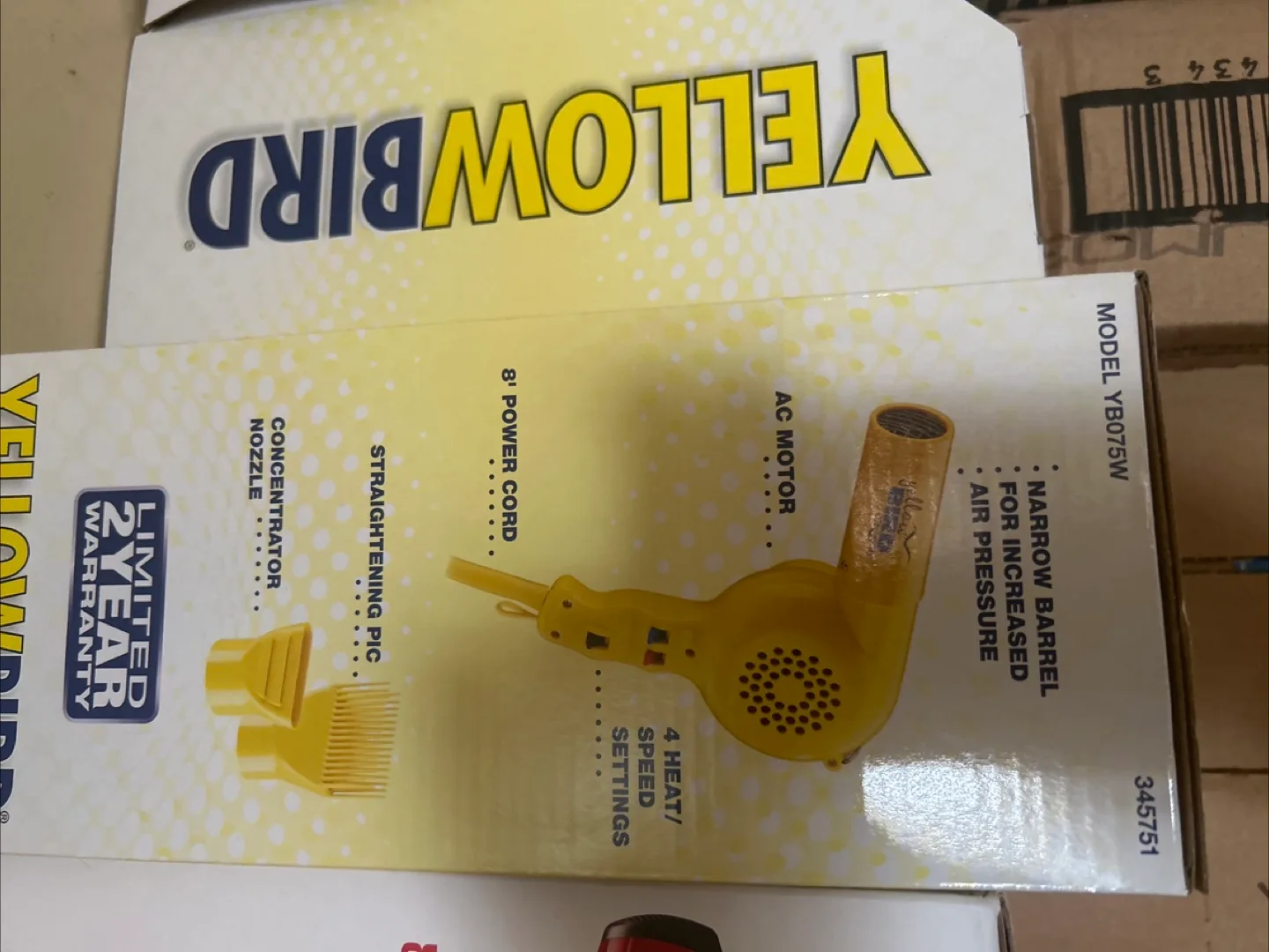 Yellowbird YB075W Hair Dryer thumbnail