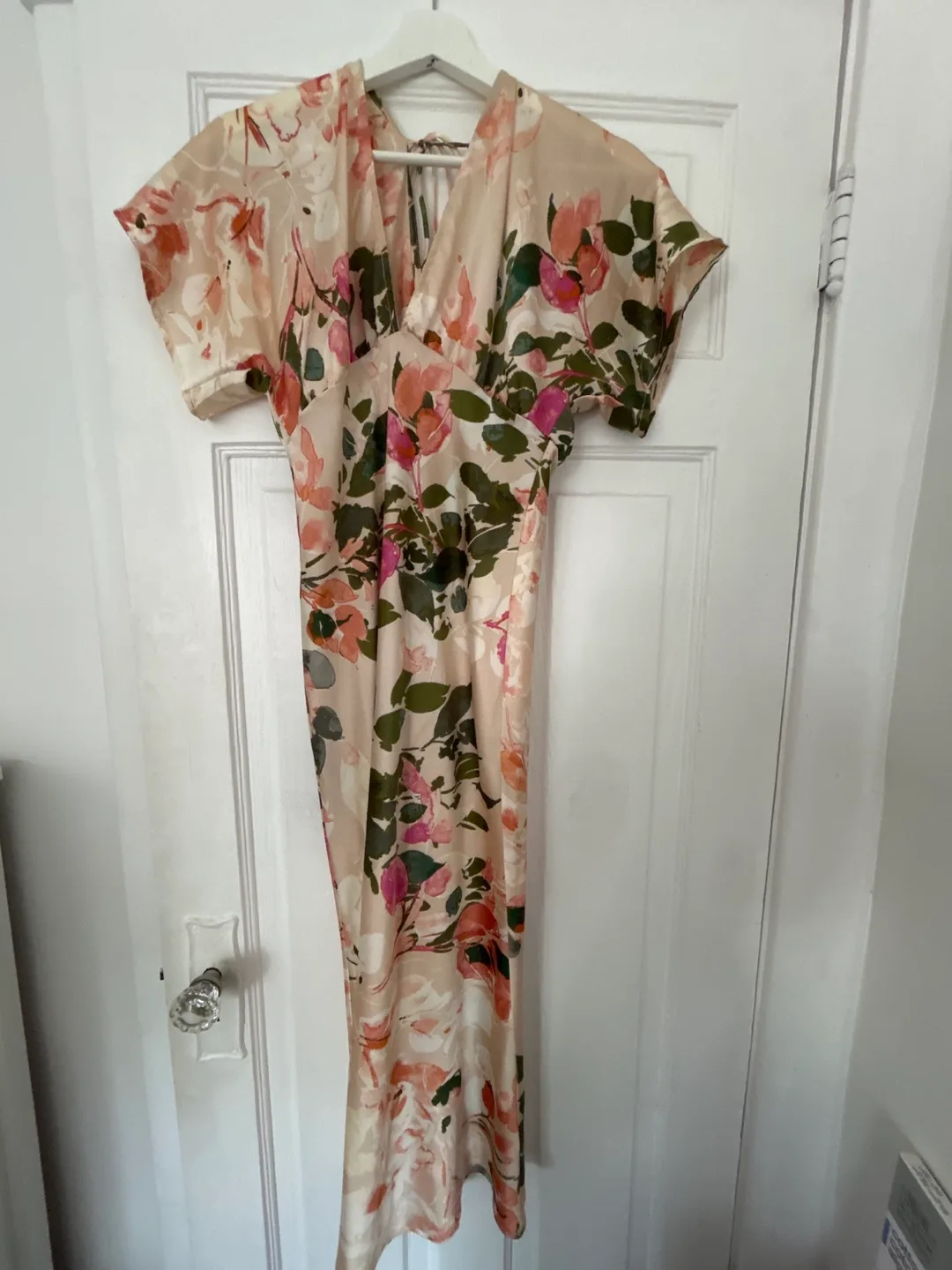 Floral Print Maxi Dress thumbnail