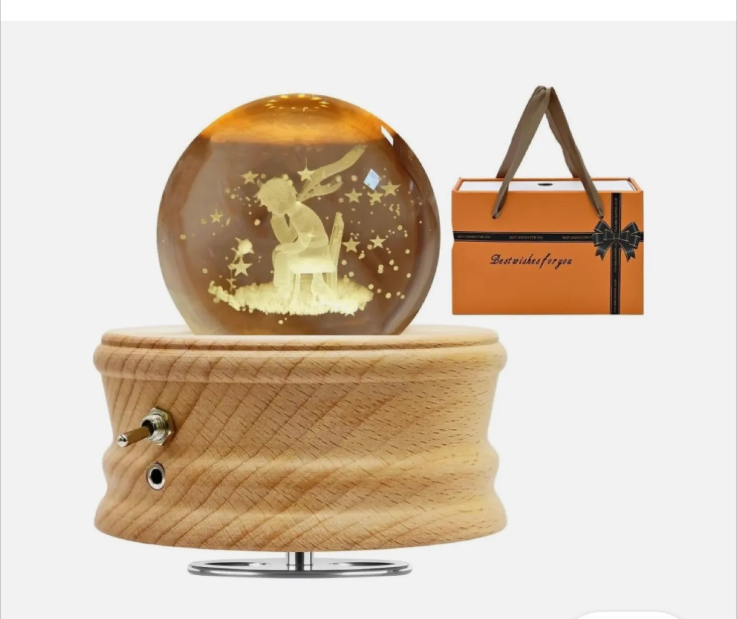 The Little Prince Crystal Ball Music Box thumbnail