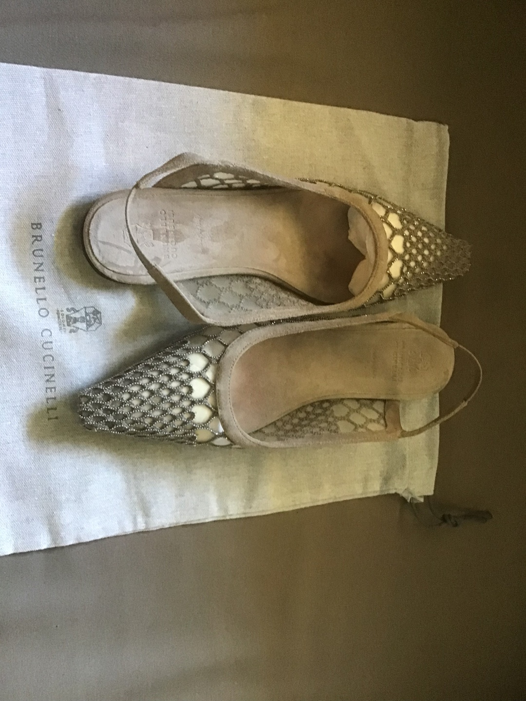 Brunello Cucinelli Slingback Heels - Size 37.5 - photo 2