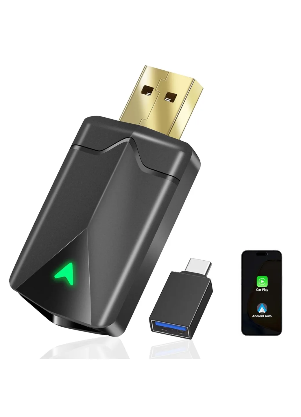 Car Wireless Adapter for CarPlay & Android Auto thumbnail