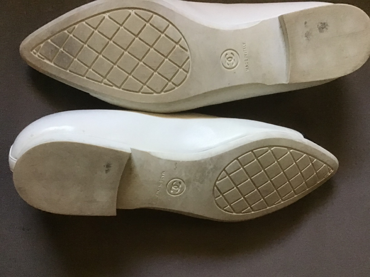 Chanel Cap-Toe Ballerina Flats - Size  38.5 - photo 5