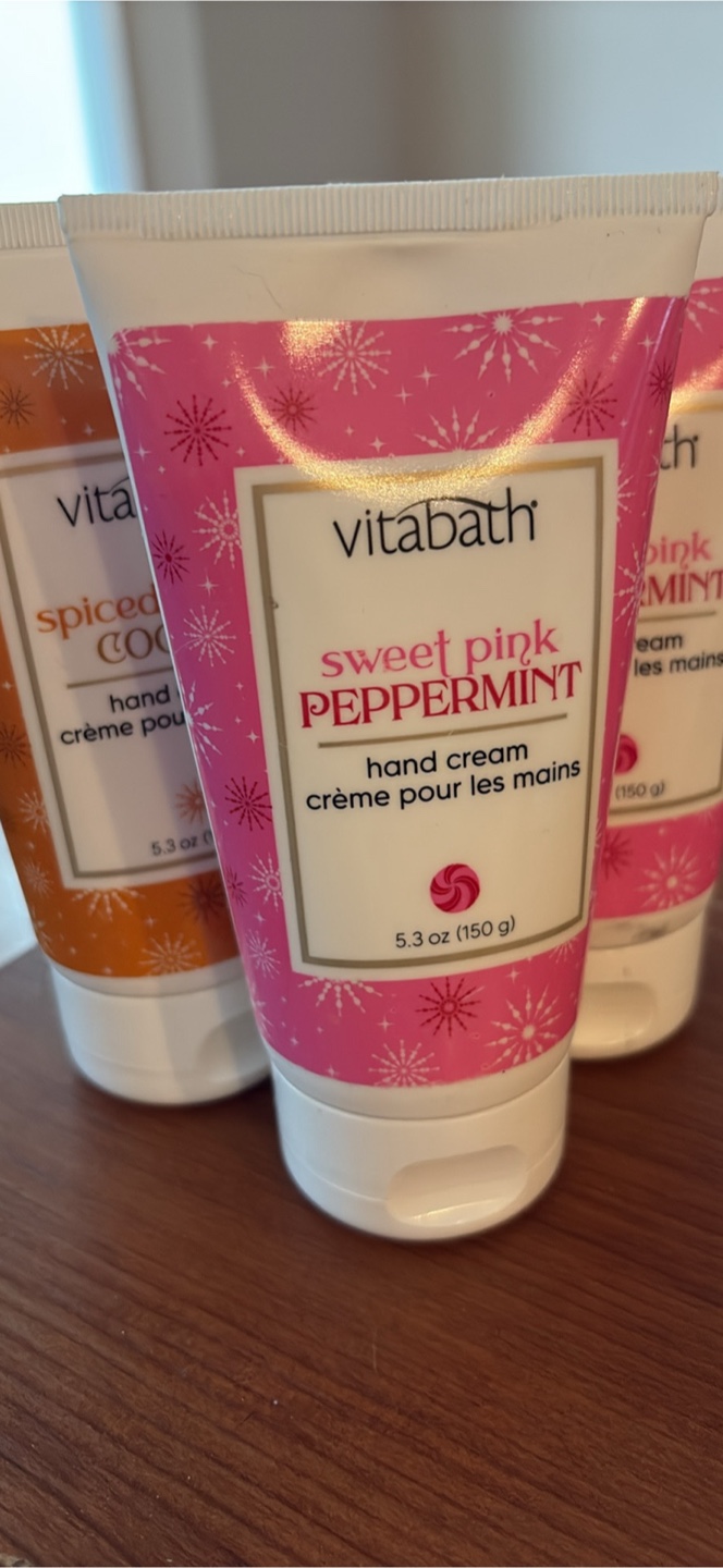 Vitabath Sweet Pink Peppermint Hand Cream