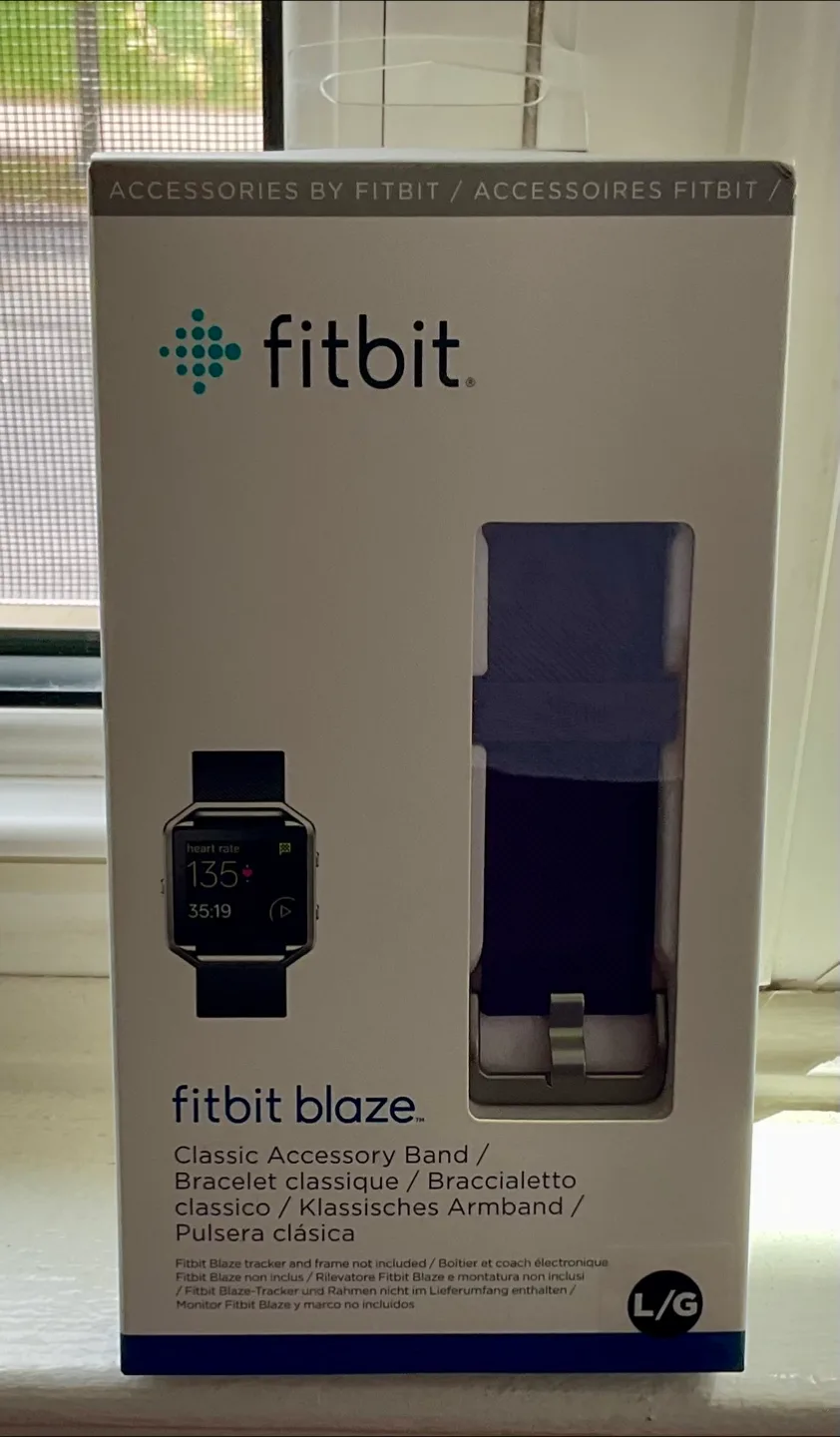 New Fitbit Blaze Classic Accessory Band (L/G) thumbnail