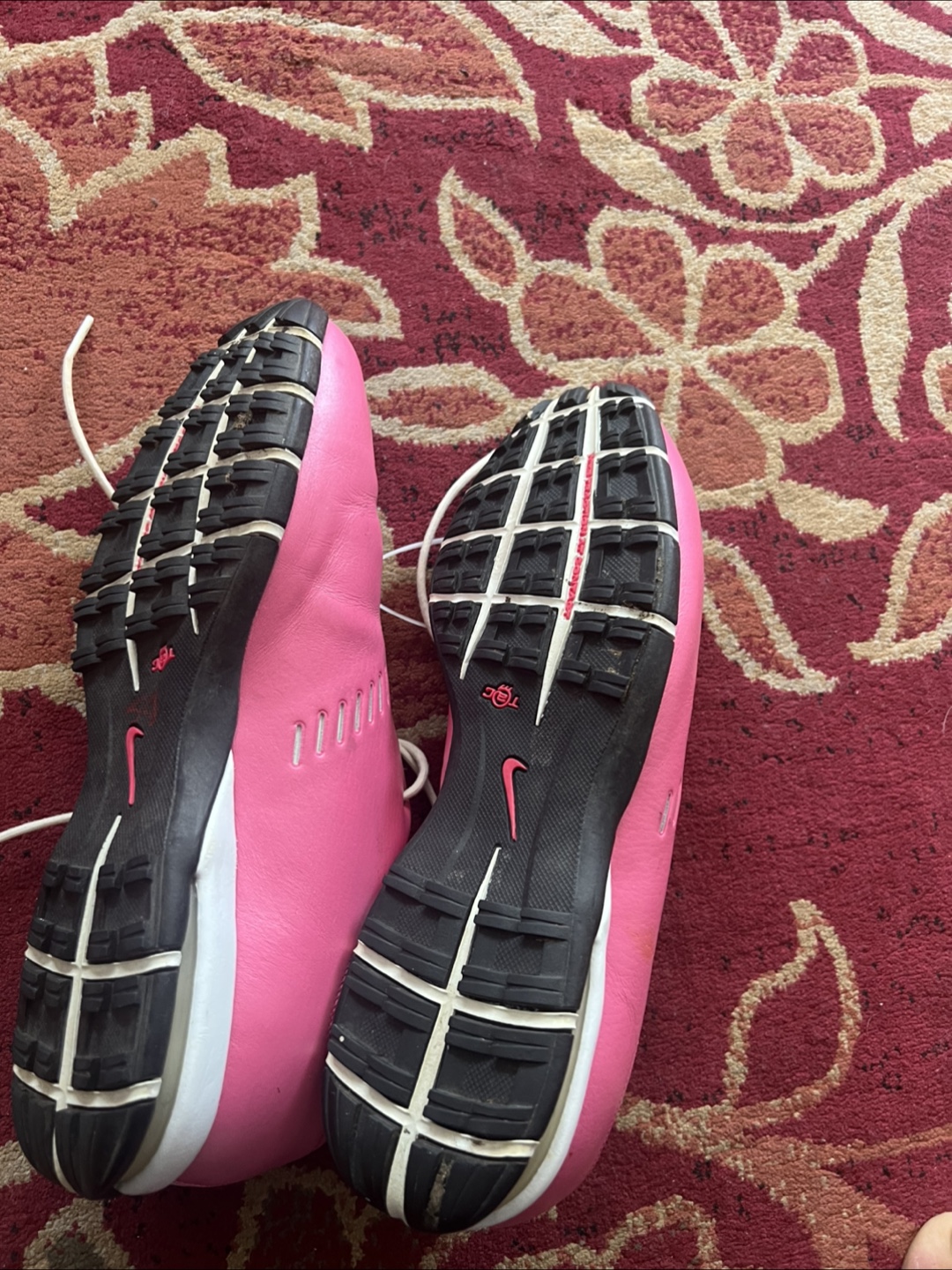 Nike Pink Leather Golf Shoes - photo 4