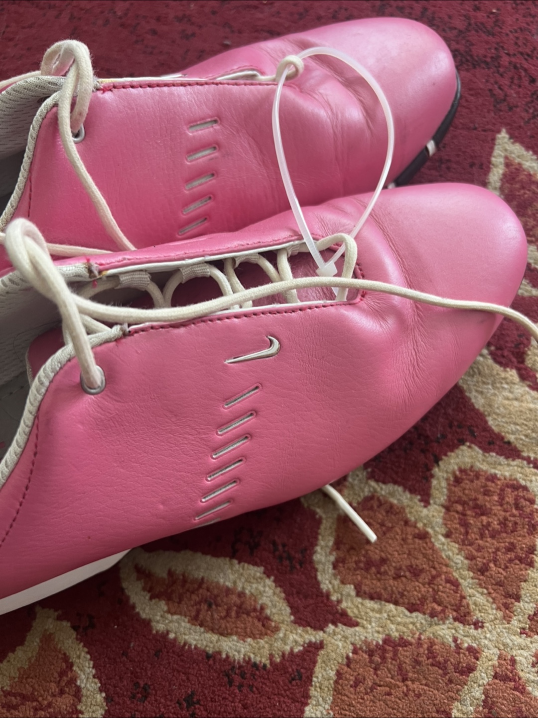 Nike Pink Leather Golf Shoes - photo 2