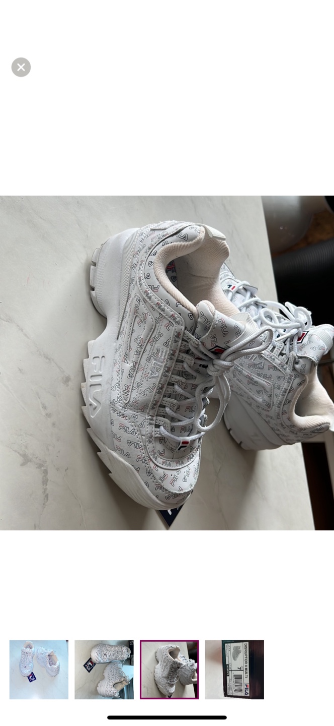 Fila Disruptor II Multi White US 7 Women's - photo 3