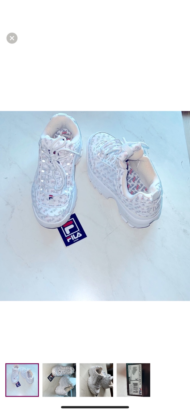 Fila Disruptor II Multi White US 7 Women's - photo 2