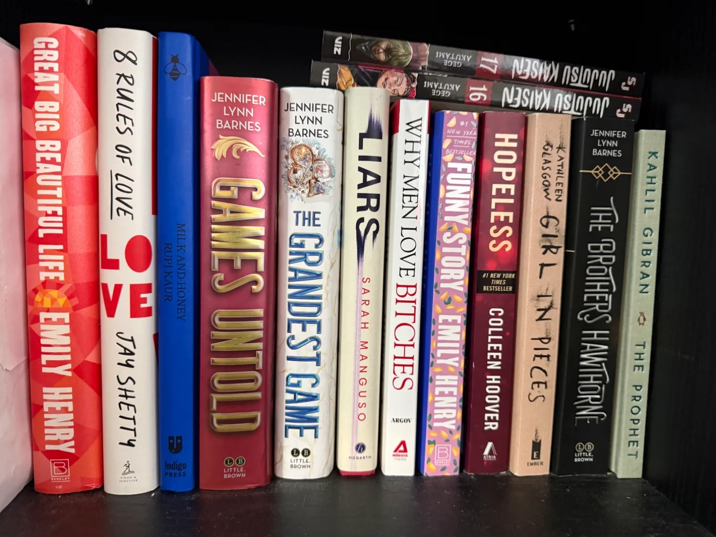 Selection of Books - Emily Henry, Colleen Hoover + thumbnail